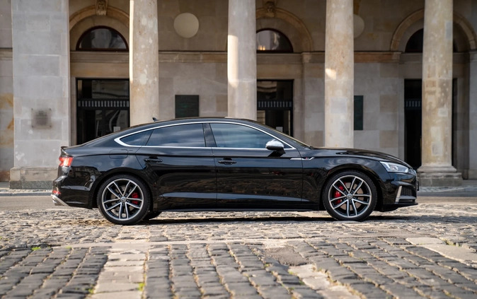 Audi S5 cena 169000 przebieg: 105000, rok produkcji 2018 z Warszawa małe 106
